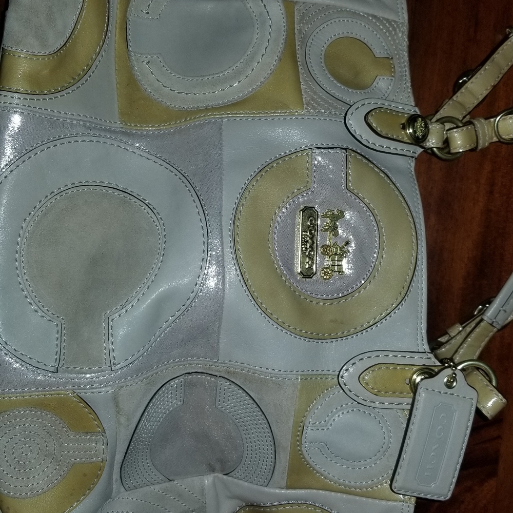 Authentic Coach Tote - image 3